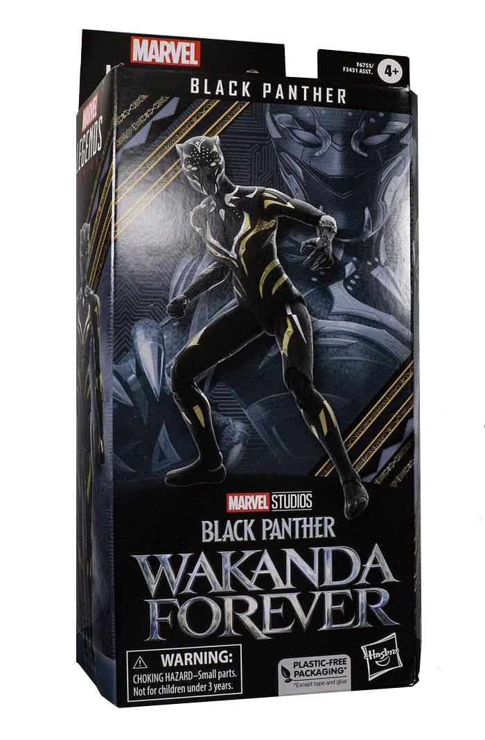 MARVEL LEGENDS 6IN BLACK PANTHER 2 MOVIE BLACK PANTHER ACTION FIGURE