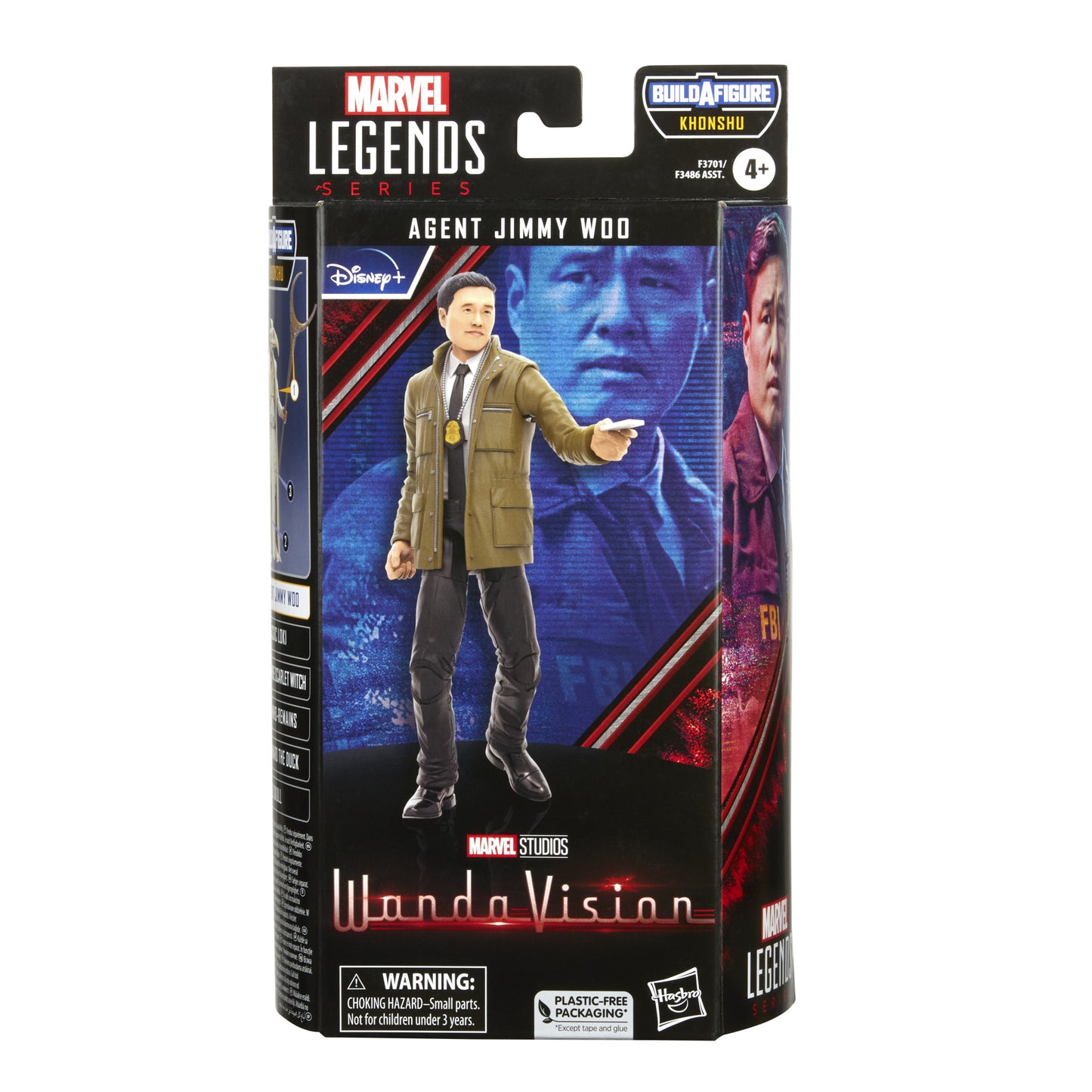 MARVEL LEGENDS 6IN DISNEY SER AGENT JIMMY WOO ACTION FIGURE (BAF KHONSHU)