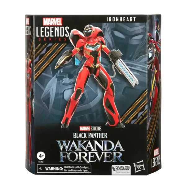 MARVEL LEGENDS BLACK PANTHER DLX IRONHEART ACTION FIGURE