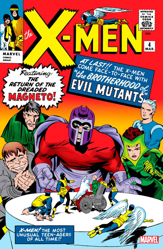 X-MEN #4 FACSIMILE EDITION NEW PRINT