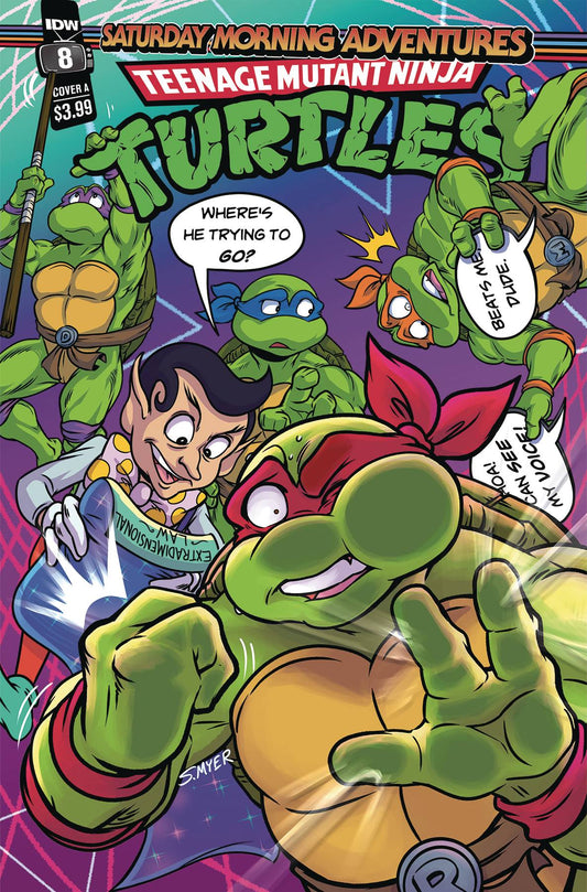 TMNT SATURDAY MORNING ADV 2023 #8 CVR A MYER