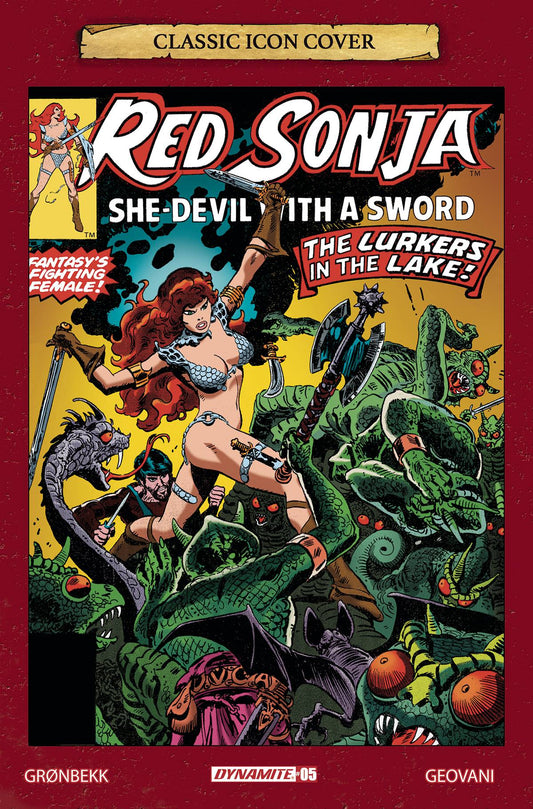 RED SONJA 2023 #5 CVR G 1:10 THORNE ICON VARIANT