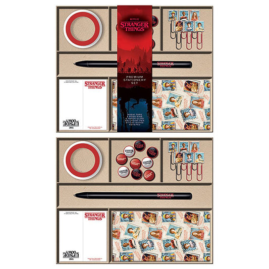 STRANGER THINGS PREMIUM STATIONERY SET