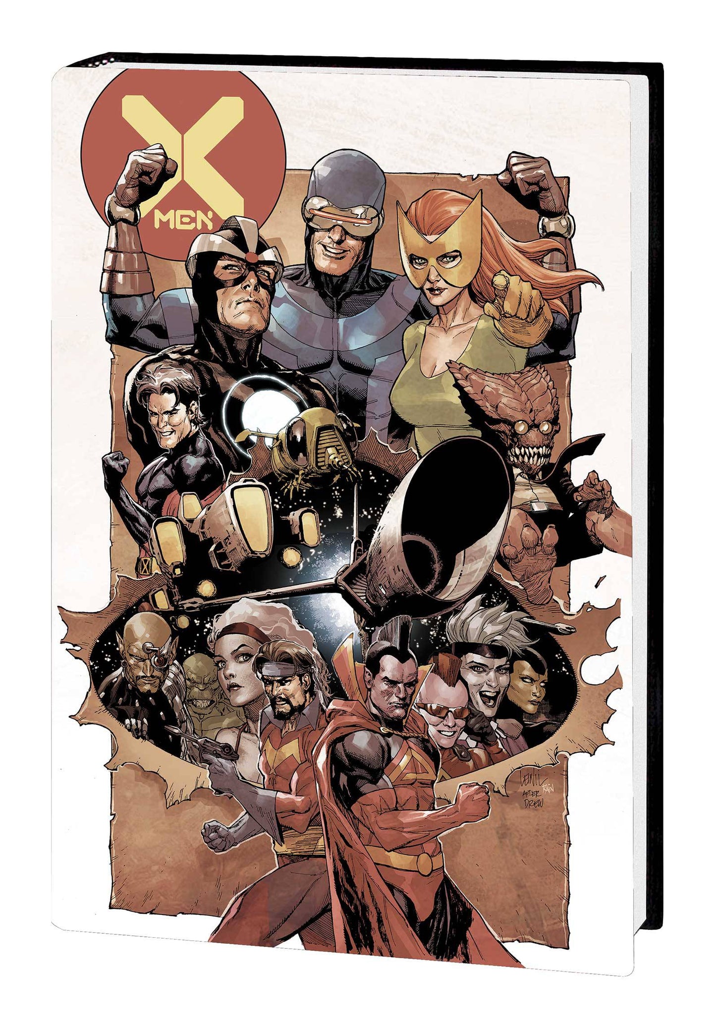 X-MEN BY HICKMAN OMNIBUS HC YU CVR