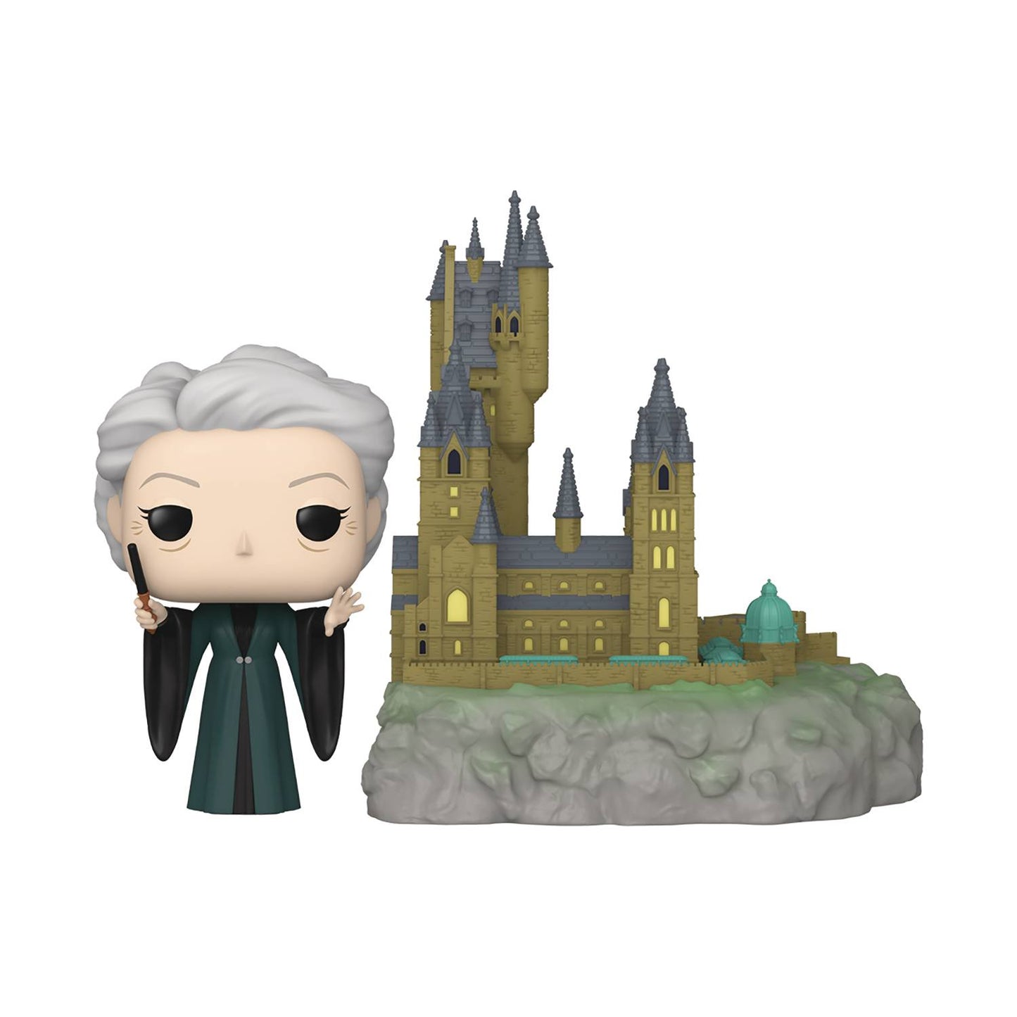 POP TOWN HARRY POTTER COS 20TH ANN MINERVA MCGONAGALL WITH HOGWARTS