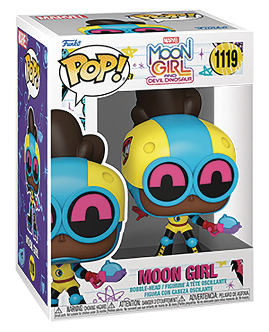 POP MARVEL MOON GIRL & DEVIL DINOSAUR MOON GIRL VIN FIGURE