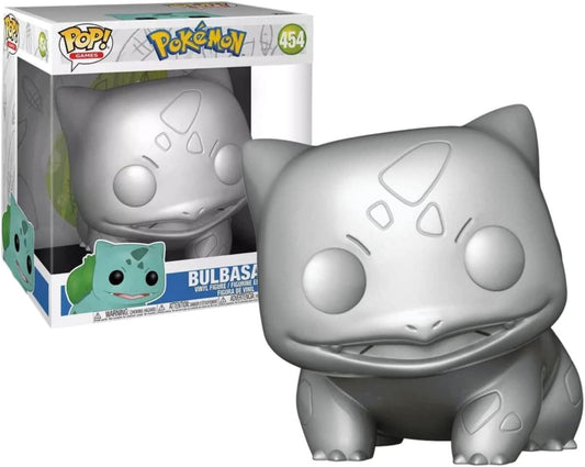 POP GAMES POKEMON BULBASAUR 10IN METALIC VIN FIG