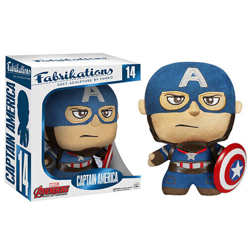 FABRIKATIONS #14 "AGE OF ULTRON: CAPTAIN AMERICA" SOFT SCULPTURE (FUNKO TOYS)