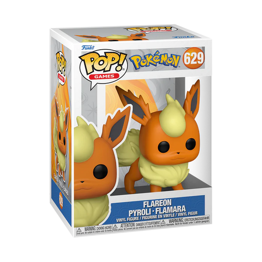 POP GAMES POKEMON FLAREON VIN FIG