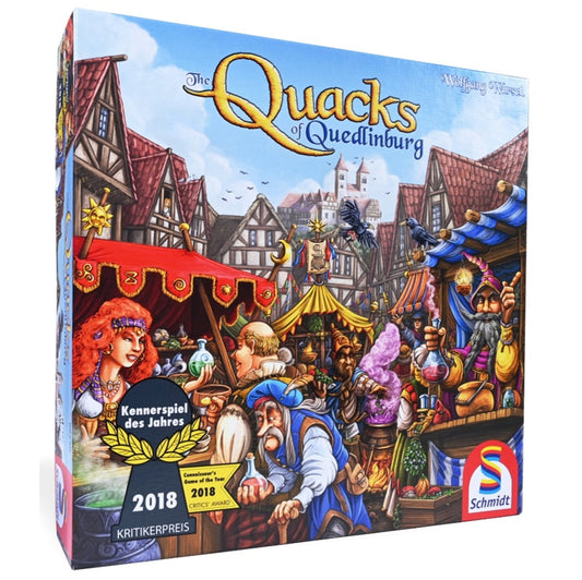 THE QUACKS OF QUEDLINBURG BOARD GAME