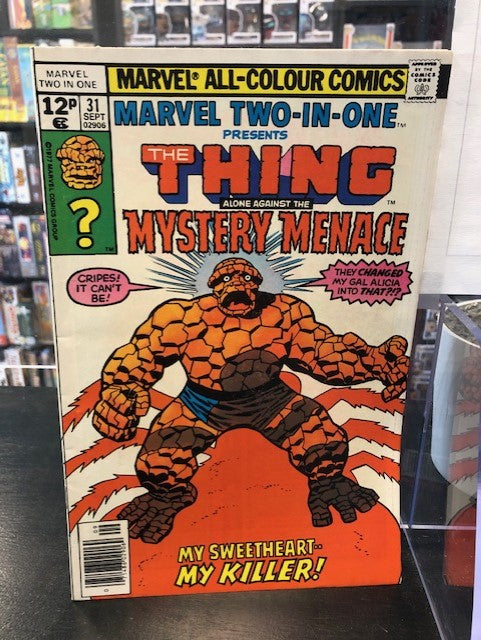 MARVEL-TWO-IN-ONE #31 - VERY GOOD / FINE